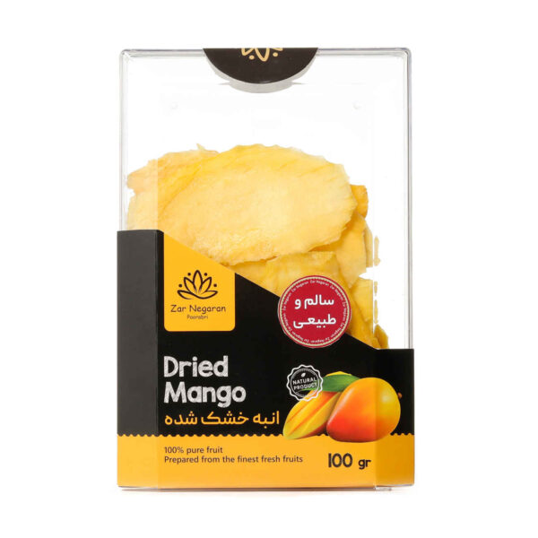 Zar Negaran Dried Mango Natural and Delicious - 100g (1)