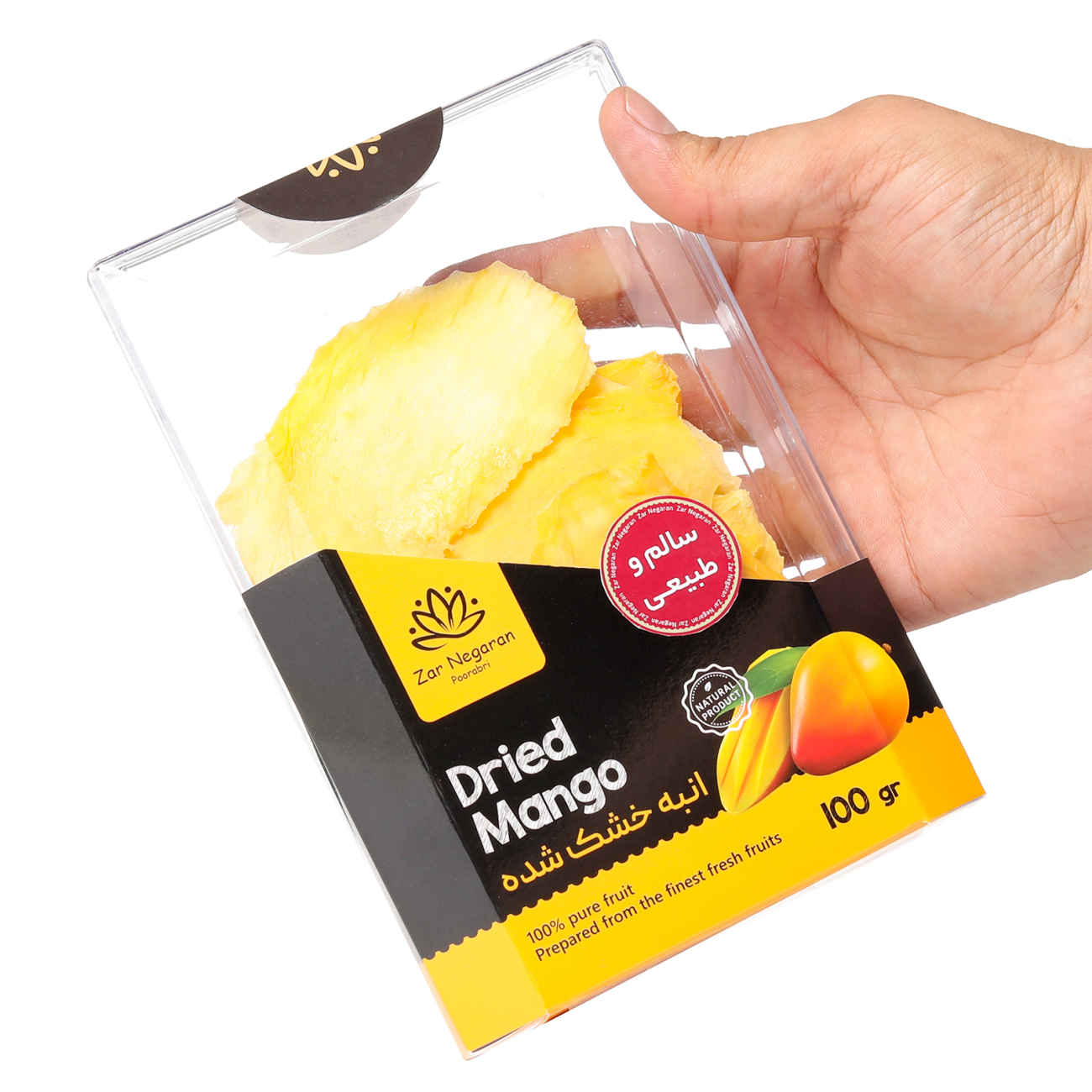 Zar Negaran Dried Mango Natural and Delicious – 100g