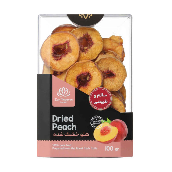 Zar Negaran Dried Peaches Natural and Delicious -100g (3)