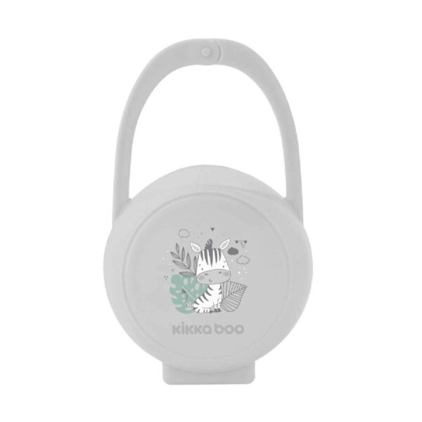 terilizable Pacifier Case – Safe & Portable Baby Pacifier Storage with Zebra Design