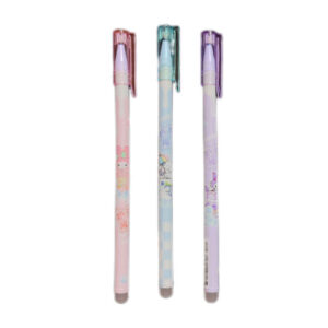 1.0mm Erasable Ballpoint Pen Set – Clean & Precise Writing Pack of 3