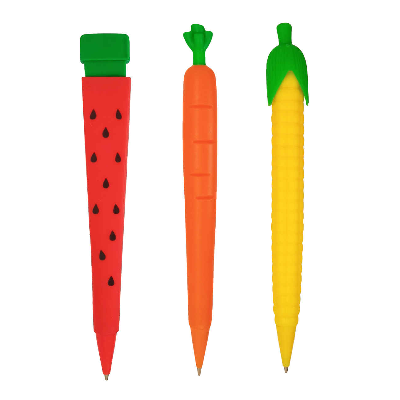 3-Piece 0.5mm Fruit Mechanical Pencil Set – Bright & Playful