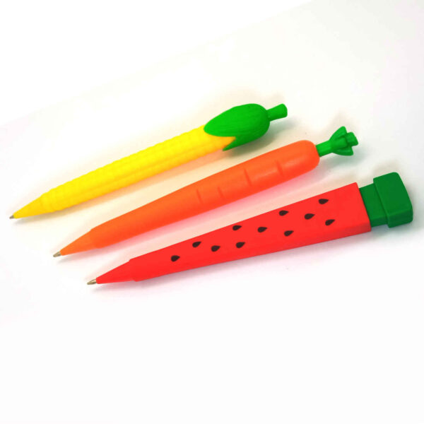 3-Piece 0.5mm Fruit Mechanical Pencil Set – Bright & Playful