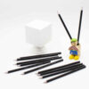 Admiral 125 Black Pencils – Set of 12 Graphite Pencils Offering Exceptional Durability