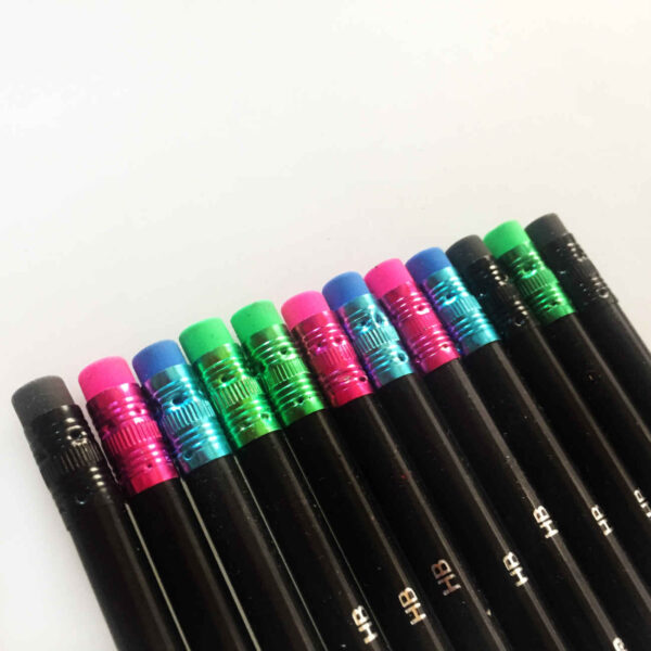 Admiral Negro Black Pencils – Deep Black Graphite Set of 12 Durable & High-Performance