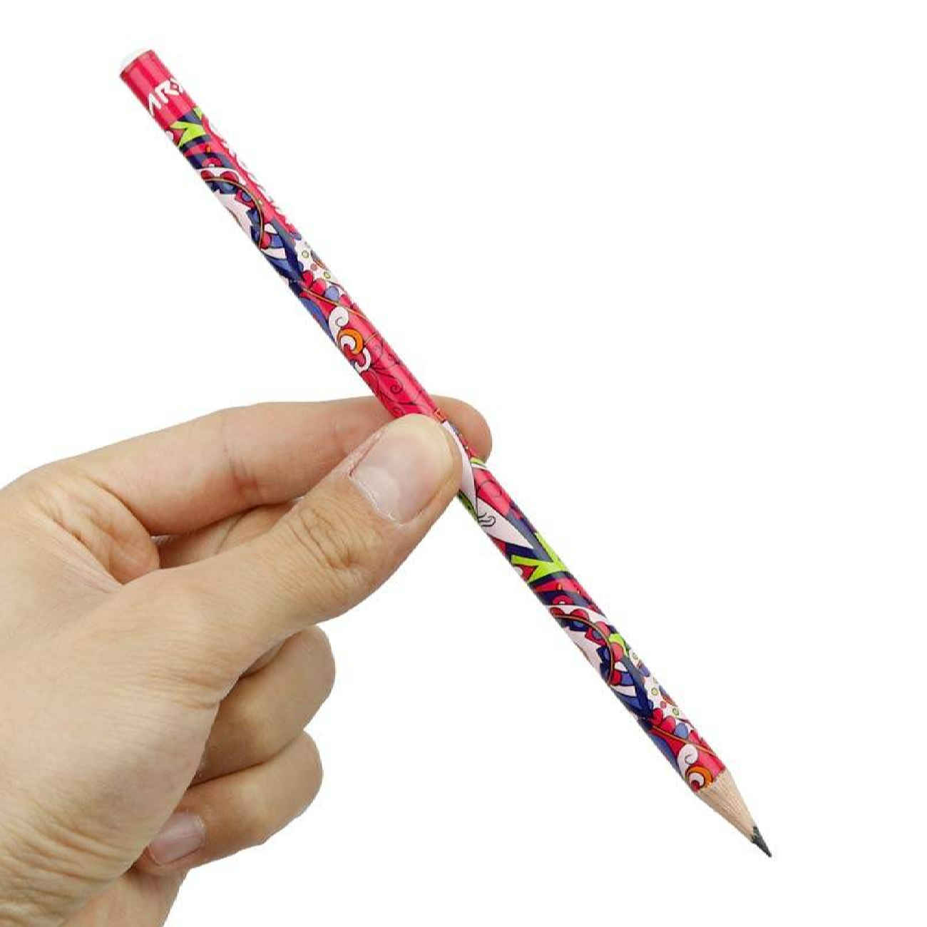 Arya VITRAY Black Pencils – Premium for Drawing & Writing and Sketching Pack of 12