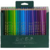 Arya Artist 50-Color Colored Pencils with Unique Fish Pattern