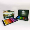 Arya Artist 50-Color Colored Pencils with Unique Fish Pattern