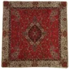 Thumbnail 2: Authentic Persian Synthetic Termeh Cushion Cover – Classic Paisley Design, Rich Red and Burgundy Tones