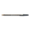 BIC Crystal Large 5-Piece Pen Set – Smooth and Reliable Writing & Plastic Barrel