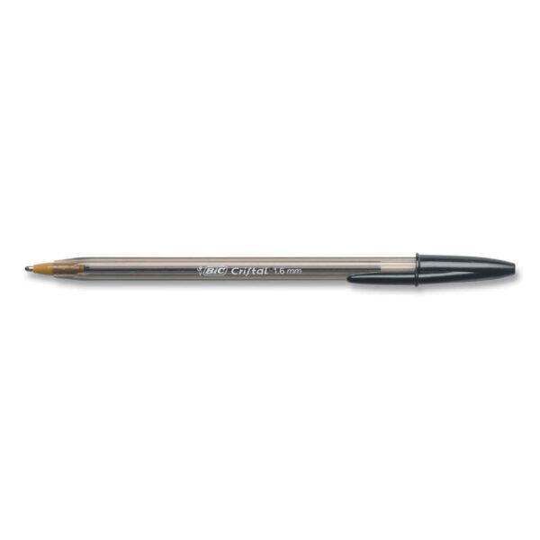 BIC Crystal Large 5-Piece Pen Set – Smooth and Reliable Writing & Plastic Barrel