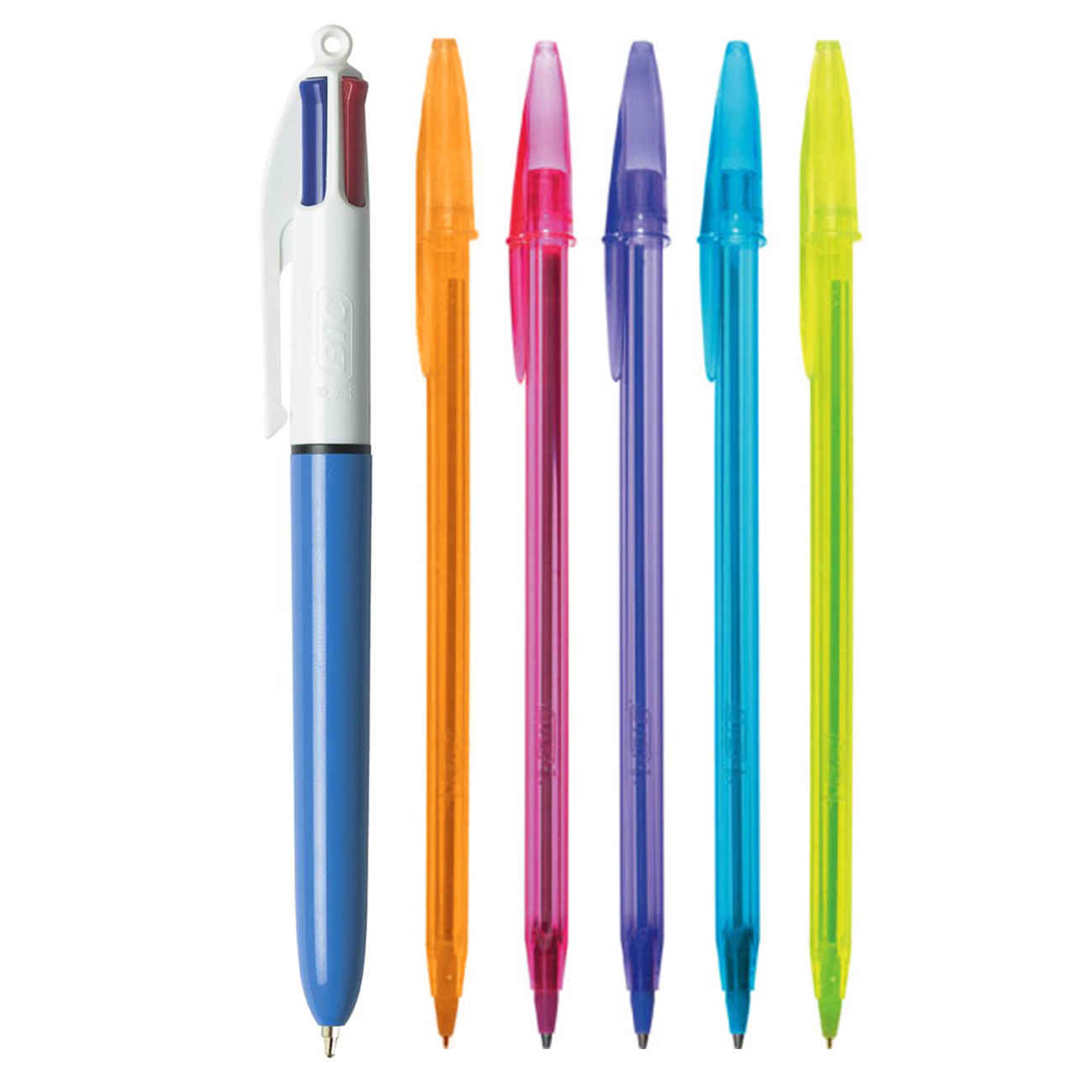 BIC Fashion Fun 6-Pack Gel Pens – Vibrant Colors with Comfortable Grip