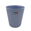 Indoor Plastic WasteBasket, 12L – Open Top Trash Bin for Home and Office