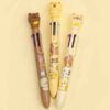Bear Design 6-Color Ballpoint Pen – Smooth Writing & Fun Stationery