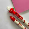 Bunny & Strawberry Themed 6-in-1 Multi-Color Pen – Playful & Functional