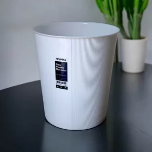 Plastic Wastebasket, 7L – Simple & Durable Desktop Trash Bin for Home and Office