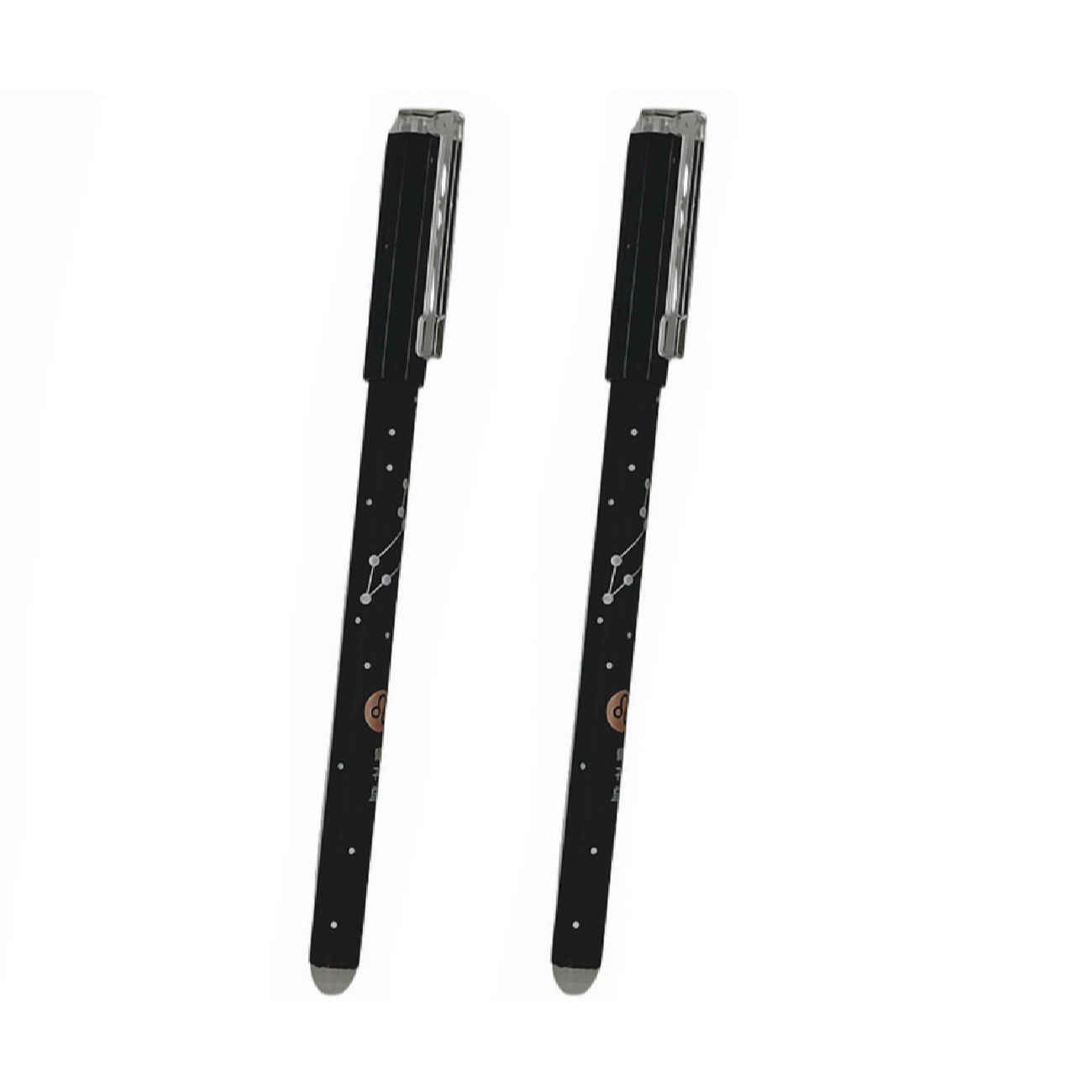 Cosmic Erasable Pen Duo – Galaxy Design Pack of 2