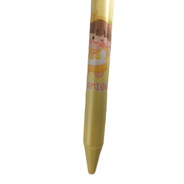 Cute Doll Design Erasable Pen – Click and Erase Easily