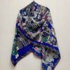 Elegant Hand-Sewn Women's Silk Scarf – Perfect for Work, Casual Outings, and Special Occasion