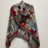 Elegant Hand-Sewn Women's Silk Scarf – Perfect for Work, Casual Outings, and Special Occasion