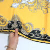 Elegant Women's Silk Scarf, Hand-Sewn – Versatile for Casual, Work & Events