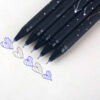 Galaxy Erasable Pen Fancy Pens with High-Quality Erasers - Set of 12