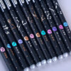 Galaxy Erasable Pen Fancy Pens with High-Quality Erasers - Set of 12