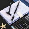 Galaxy Erasable Pen Fancy Pens with High-Quality Erasers - Set of 12