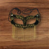 Handcrafted Cat-Style Burqa – Sparkling Rhinestones with Mirror Details