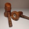 Handcrafted Hammer-Shaped Wooden Salt & Pepper Shaker(2x) (3)
