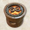 Thumbnail 4: Handcrafted Walnut & Cast Iron Teapot Warmer – Perfect for Keeping Tea and Coffee Hot