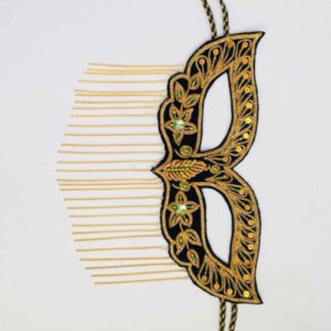 Handmade Burqa with Cat Design – Ghalabtoon Embroidered & Rhinestone Adorned