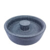 Thumbnail 5: Handcrafed Serpentine Stone Nutcracker Bowl with Bakelite Handle, Perfect for Hard-Shelled Nuts