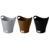 Indoor Conical Plastic Wastebasket, 5L – Stylish & Functional (2x)