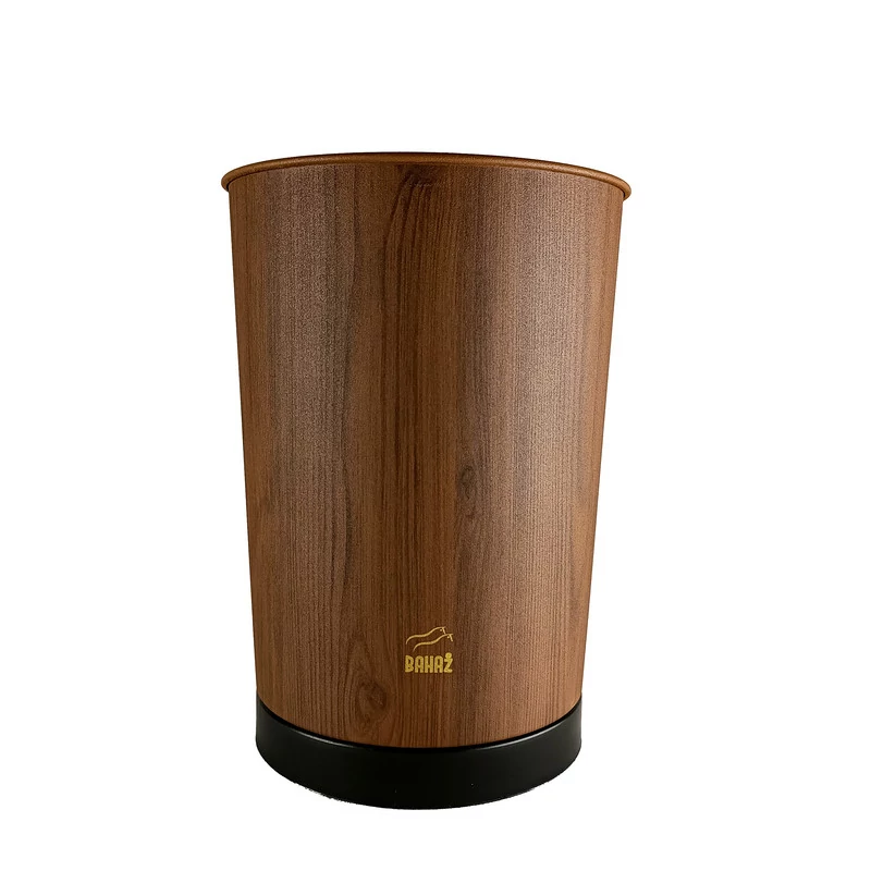 Indoor Metal and Plastic Wastebasket, 12.25L – Stylish Trash Bin for Home, Office, and More