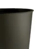 Indoor Metal and Plastic Wastebasket, 12.25L – Stylish Trash Bin for Home, Office, and More