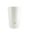 Indoor Metal and Plastic Wastebasket, 12.25L – Stylish Trash Bin for Home, Office, and More