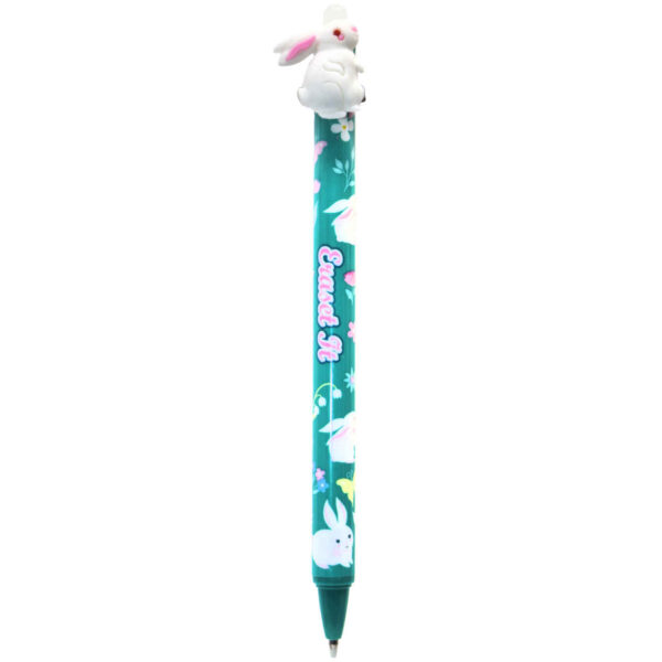 Kawaii Rabbit Design Erasable Pen – Soft Grip & Clean Erasing (2)