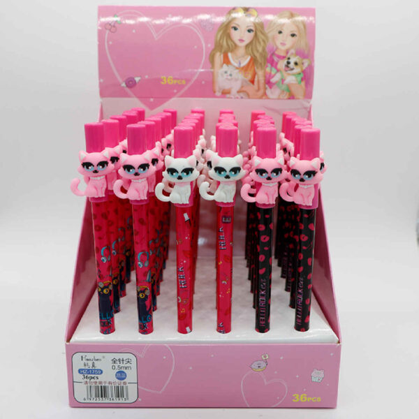 Lovely Cat-Themed Erasable Pen – Smooth Ink & Fun Stationery