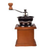 Thumbnail 9: Manual Coffee Grinder with Ceramic Blades - Beech Wood Body, Metal Lever, and Drawer