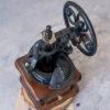 Thumbnail 2: Retro Manual Coffee Bean Grinder Vintage Style - Mill Ferris Wheel Design
