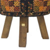 Moroccan Velvet Storage Puff – Elegant Design with Soft Plush Filling