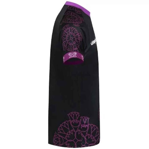 Persepolis 2021 New Away Jersey – Black with Pomegranate Flower Design