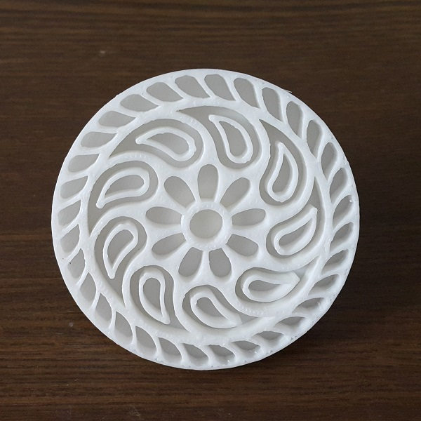 Persian Plastic Kolompeh & Pastry Stamp with Traditional Pattern