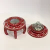 Thumbnail 6: Persian Handmade Stone Teapot Warmer Floral Carved Design – Ideal for Brewing Tea and Coffee