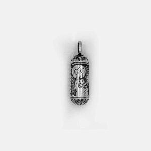 Silver Necklace – Imam Javad Amulet Design, Everyday & Special Occasion Jewelry