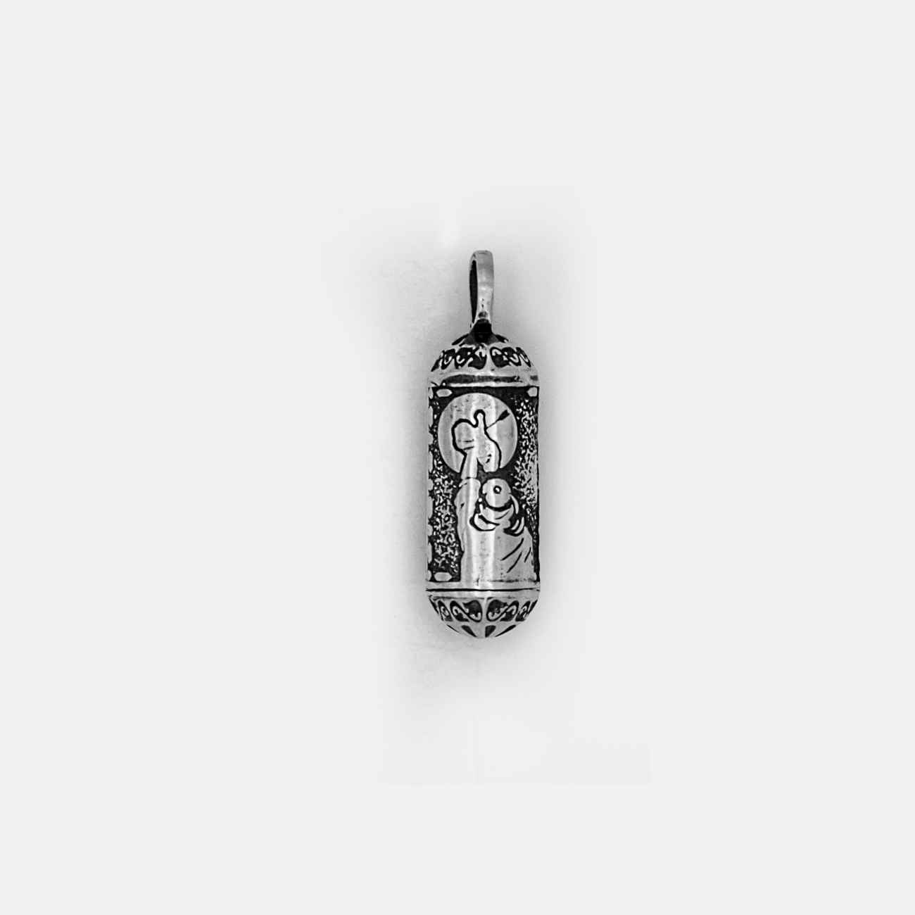 Silver Necklace – Imam Javad Amulet Design, Everyday & Special Occasion Jewelry