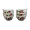 Small Nostalgic Red Rose Porcelain Bowl – Perfect for Home and Entertaining (Set of 6) (2)