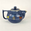 Thumbnail 3: Traditional Hand-Painted Ceramic Teapot with Persian-Inspired Goat Pattern