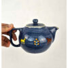 Thumbnail 4: Traditional Hand-Painted Ceramic Teapot with Persian-Inspired Goat Pattern